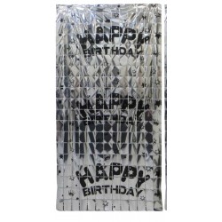 Фотозона-шторка из фольги 13002-S "Квадрат-Happy B