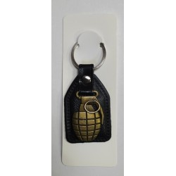 Брелок  № 1520-1 "Граната" металл 6*4см /  уп-12шт