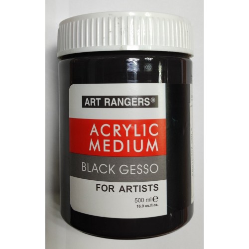 Грунт ЧОРНИЙ, акриловий, художній, "Art Rangers" 5