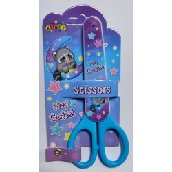 Ножницы  детск № 13580 в индивид.упак "Raccoon"(в