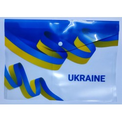 Папка-конверт А4 № 2201-214 "Украина" на кнопке 18