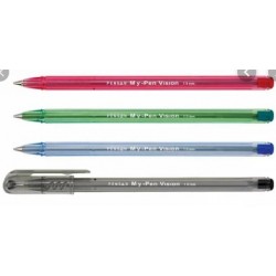 Ручка My-pen дубликат(кр.)  /25уп, 500бл, 2000ящ